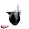 Service Caster 4 Inch Phenolic Wheel Swivel 58 Inch Threaded Stem Caster with Brake SCC SCC-TS20S414-PHS-PLB-58212 - alternate 2